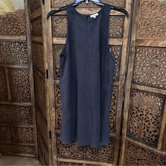 Wilfred Trompette Faux Suede Dress size Medium with Pockets - Picture 3 of 6